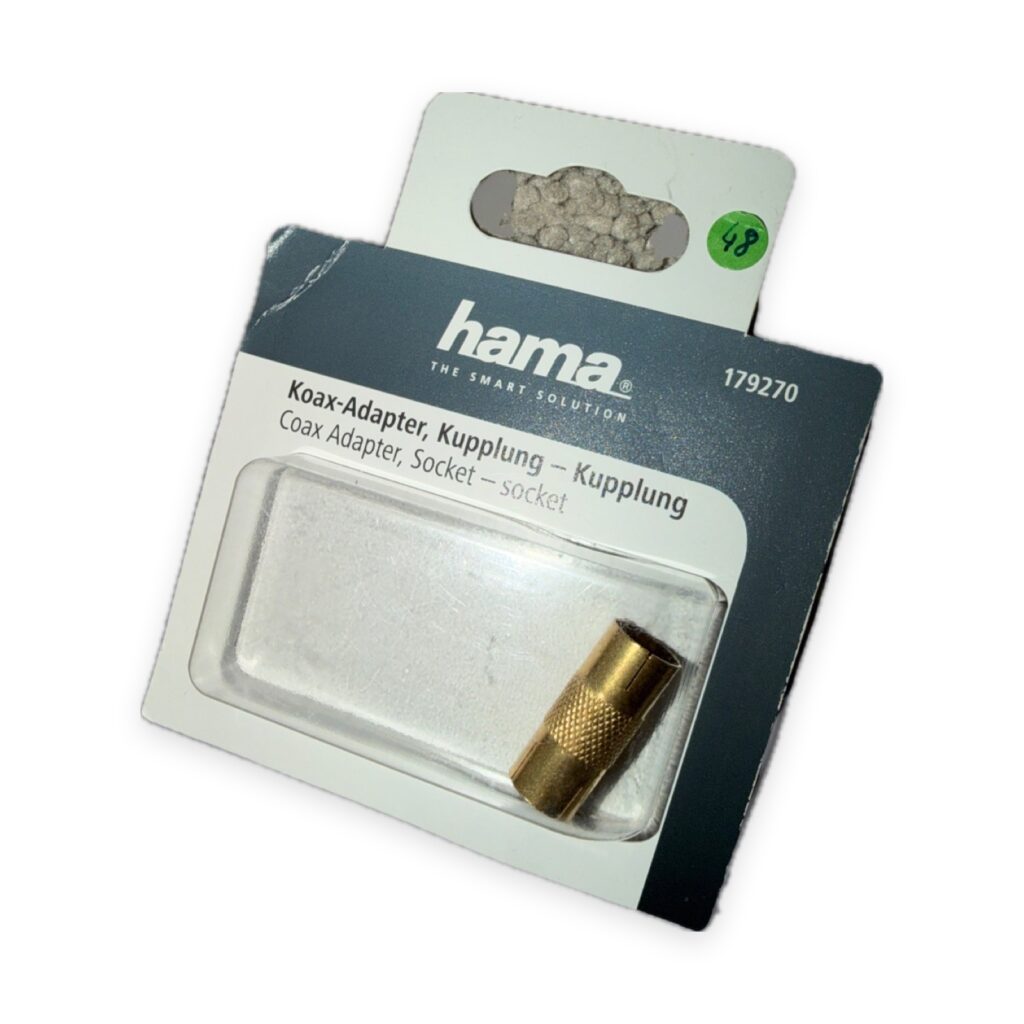 Hama Koaxialstecker Gold (00179270)