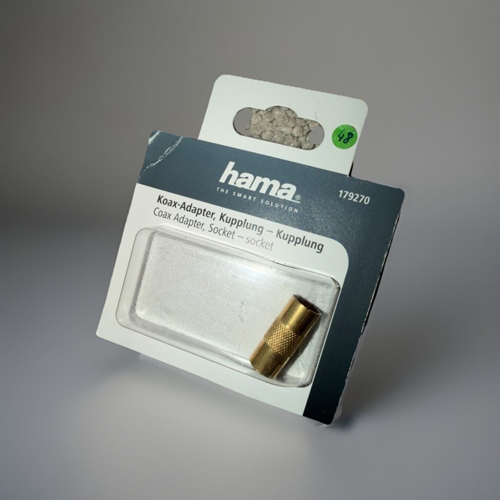 Hama Koaxialstecker Gold (00179270)
