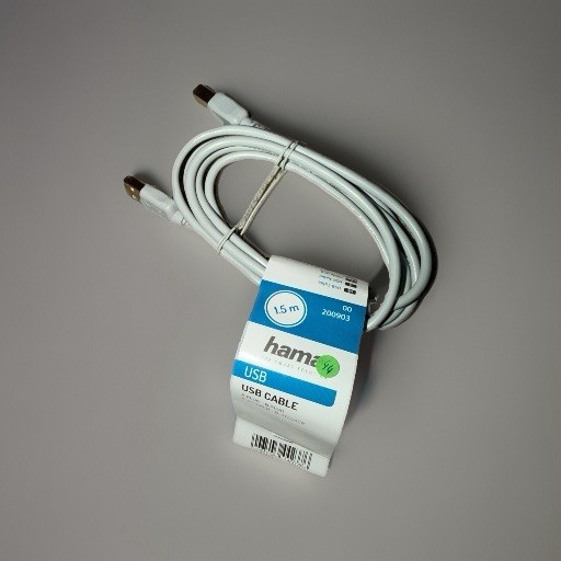 Hama USB-2.0-Druckerkabel, 3 m, Grau (200901)