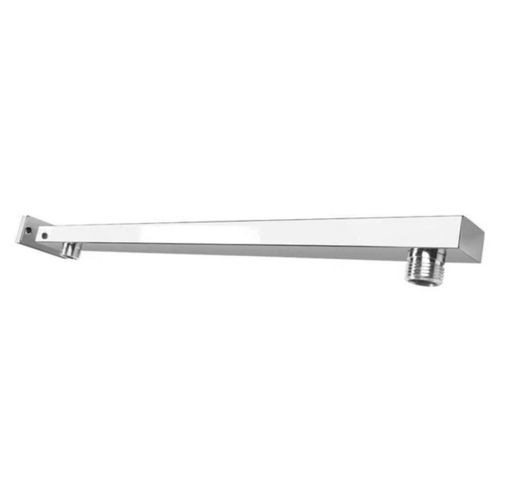 Cornat Zulaufarm 42 cm – Wandarm aus Metall, verchromt, für Duschkopf